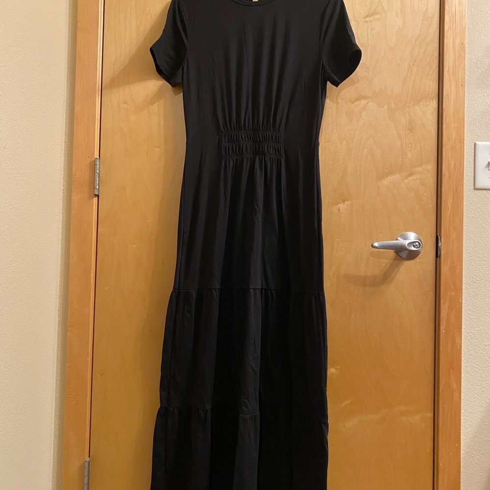 Amazon Black Casual Maxi Sundress
